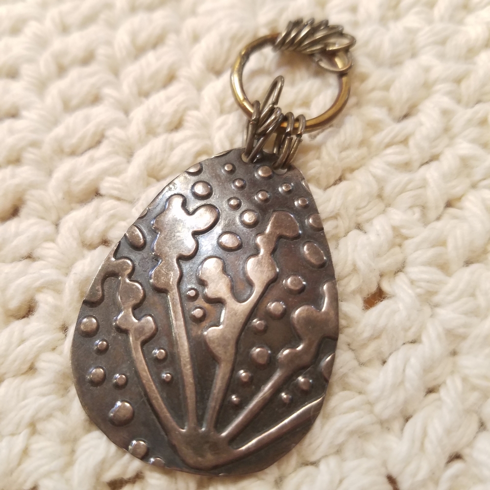 Artistic Teardrop Pendant Charm Necklace Not Included Aboriginal Native Modern